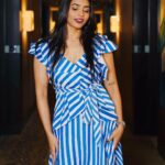 Sapthami Gowda Instagram - Soul at santorini, but I’m on my bed 🤦🏻‍♀️🧿 Styling @tejukranthi Assistant styling @khushi_jagadisha MUA @khushichandrashekar Outfit @piadeeksh 📸 @gayatri.27 🧿🥰