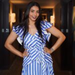 Sapthami Gowda Instagram - Soul at santorini, but I’m on my bed 🤦🏻‍♀️🧿 Styling @tejukranthi Assistant styling @khushi_jagadisha MUA @khushichandrashekar Outfit @piadeeksh 📸 @gayatri.27 🧿🥰