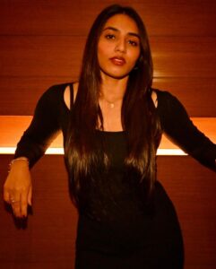 Sapthami Gowda Instagram - Who dat ? 🖤🧿 PC @mithun_mitz