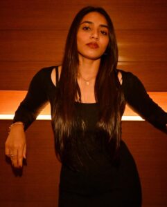 Sapthami Gowda Instagram - Who dat ? 🖤🧿 PC @mithun_mitz