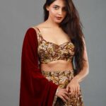 Sapthami Gowda Instagram - Lights. Camera. “Action” 🎥 Photography: @mayarthaproductions Styling: @tejukranthi Outfit: @kalasthreebytejaswinikranthi Assistant Styling : @khushi_jagadisha MUA : @namrataroselinej_artistry 🧿