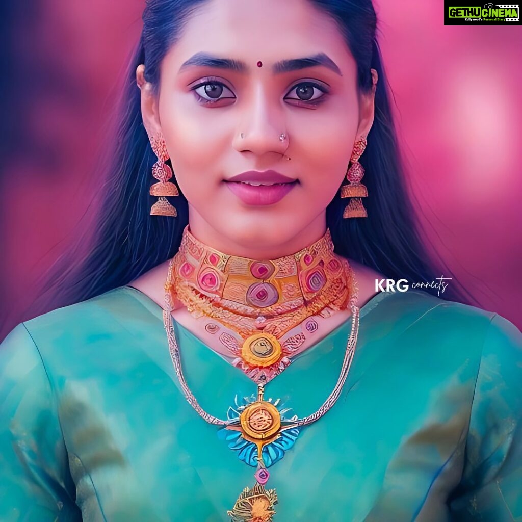 Sapthami Gowda Instagram - Thank you team @krg_connects for these AI renders ❤❤🥺🥺 I now want to play a warrior princess after looking at these ❤ I love them 🫶🏻🫶🏻 🧿