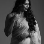 Sapthami Gowda Instagram – Black and white pictures hit you different 🧿

Also, ದೀಪಾವಳಿ ಹಬ್ಬದ ಶುಭಾಶಯಗಳು ✨ 

Styling @tejukranthi 
Assistant styling @khushi_jagadisha 
Outfit @lathaputtanna 
Hair @prashanthhairstylist 
📸 @mayarthaproductions