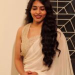 Sapthami Gowda Instagram - You write me a caption 🤍🧿 Styling @tejukranthi Assistant styling @khushi_jagadisha Outfit @lathaputtanna Hair @prashanthhairstylist 📸 @mayarthaproductions