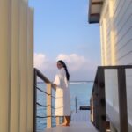 Sapthami Gowda Instagram - My Maldives trip ❤️🧿 I swam with the sharks, turtles and saw the coral reek and also a wide variety of marine life. Also, I sat on a net and took a wild ride on the Indian Ocean 🌊🥰 WATCH THE REEL IT’S UNREAL 🤩❤️ Thank you @adventurous_hodophiles for making this entire trip for @uthare_gowda and I hassle free and so much fun from the get go ❤️❤️❤️❤️ Our official travel partners for sure 💯💯 ( Tried and Tested ) It was just amazing 🤩❤️🧿 Thank you @hasmitha_kumar your team and you took care of us and arranged it for us so well 🫶🏻🫶🏻 Also, thanks to the team @holidayinnresortmaldives and Priyanka and all the staff at the resort, you guys were absolute cuties ❤️🤩 Coming back for sure 💯 🧿🧿