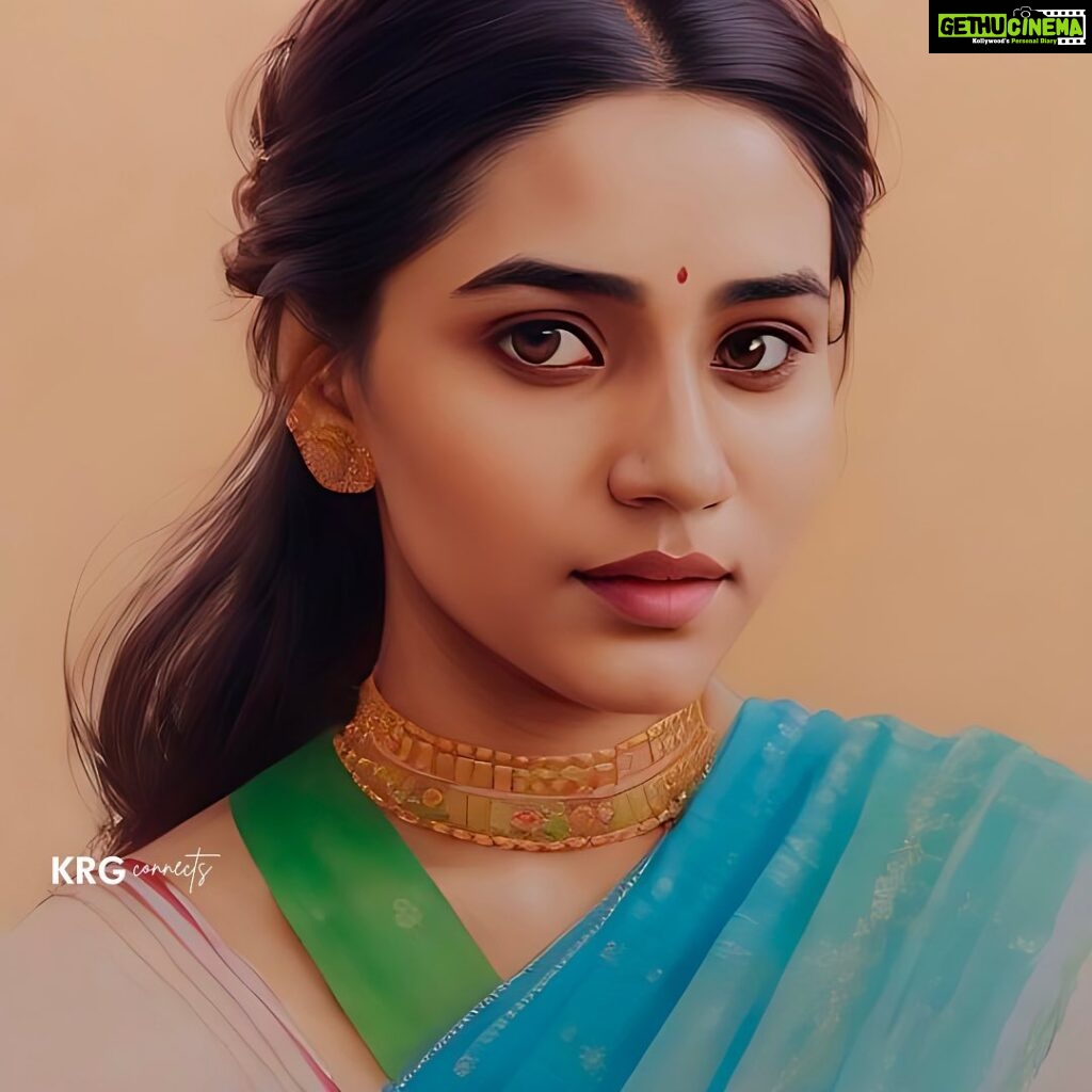 Sapthami Gowda Instagram - Thank you team @krg_connects for these AI renders ❤️❤️🥺🥺 I now want to play a warrior princess after looking at these ❤️ I love them 🫶🏻🫶🏻 🧿