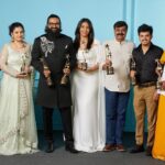 Sapthami Gowda Instagram - Celebrating the brilliant minds behind Kantara! Meet the extraordinary team that brought Kantara to life - a vision turned into reality through dedication, innovation, and relentless teamwork. #NEXASIIMA #DanubeProperties #A23Rummy #HonerSignatis #Flipkart #ParleHideAndSeek #LotMobiles #SouthIndiaShoppingMall #TruckersUAE #SIIMA2023 #A23SIIMAWeekend #SouthIndianAwards #Docile #SIIMAinDubai Danube Properties Presents A23 SIIMAWEEKEND in Dubai.