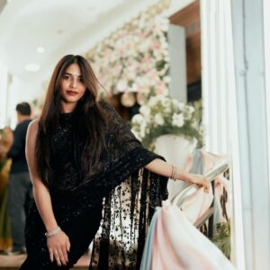 Sapthami Gowda Instagram - Your 11:11 wish 🪄

🧿 

Blouse @kalasthreebytejaswinikranthi @tejukranthi 
Assisted by @khushi_jagadisha 
📸 @mega_mind_photography