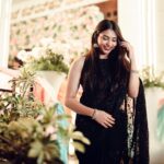Sapthami Gowda Instagram - Your 11:11 wish 🪄 🧿 Blouse @kalasthreebytejaswinikranthi @tejukranthi Assisted by @khushi_jagadisha 📸 @mega_mind_photography