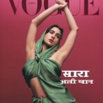 Sara Ali Khan Instagram - “In today’s day and age, I don’t know if an aspirational, elusive, star-like aura is firstly possible or even necessarily connecting. People are seeking honesty and authenticity from celebrities. Whether it’s going to the airport with freshly washed hair and not doing my hair and make-up unless it’s absolutely necessary, I really am who I am.” In the digital cover story for Vogue India, #SaraAliKhan (@saraalikhan95) comes across as relatable as ever, but she wants everyone to know, once and for all, that it’s not an act. Tap the link in bio to read more. Photographer: Vikas Gotra (@vikasgotra) Fashion Director & Head of Editorial Content: Megha Kapoor (@meghakapoor) Fashion Associate: Manglien Gangte (@manglien) Words by: Sadaf Shaikh (@sadaf_shaikh) Art Director: Aishwaryashree (@aishwaryashree) Makeup Artist: Mitesh Rajani (@miteshrajani)(@featartists) Hair Stylist: Justine Rae Mellocastro (@jrmellocastro) Digital Editor: Sonakshi Sharma (@sonakshiisharrma) Bookings Editor: Savio Gerhart (@gerhartsavio) Entertainment Director: Megha Mehta (@magzmehta) Entertainment Editor: Rebecca Gonsalves (@rebeccagon2) Photographer Assistant: Tushar Tara (@tushartara) Junior Designer: Shagun Jangid (@shagun_jangid) Location courtesy: St. Regis Mumbai, Zenith Party Suite (@stregismumbai) (@penthousestregismumbai) Wardrobe: Sari, @ekayabanaras Penthouse