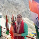 Sara Ali Khan Instagram – Jai Baba Barfani 🙏🏻🔱🏔️ Amarnath Yatra