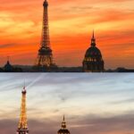 Sara Ali Khan Instagram – Coffee, culture and sunsets 🌇 ☕️🎨🖼️🍫🥐🥐🍓🍒
A frothy almond milk cappuccino, walks to louvre- with mandatory coffee, chocolate and pop up art gallery stops, gym sessions & jam binges…
Sunsets and moon rises behind the Eiffel Tower, and under the Eiffel Tower and on!!!… afternoon strolls with mommy & monet🌷 evening ones with Shakespeare & co.. 📚 
And our extremely embarrassing and hazardously heavy exit 🚂🚆
au revoir Paris 🇫🇷💘
#paris #hotellutetia 
@hotellutetia @thesetcollectionofficial @thetravelbusco Paris, France