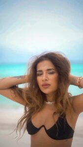 Sara Gurpal Instagram - Current Favourite song ??? Follow @saragurpals