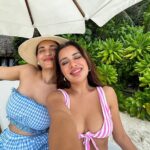 Sara Gurpal Instagram - For all the #Haryanvi fans 🤍 #ProudHaryanvi #Haryanvi . . . . Our trip to @mirihi_island_resort with @transmaldivian