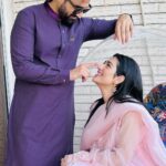 Sarah Khan Instagram - Eid Mubarak🩷🐮🐑
