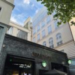 Sarah Khan Instagram - Just a regular Starbucks in Paris 💕☕️🍰 Starbucks Opéra Garnier