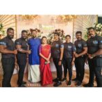 Saranya Mohan Instagram – ‘Shielded ‘ ft Shield Bouncers Trivandrum ❤
 #fahinoorwedding