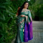 Sarayu Mohan Instagram - Revisiting a happy day♥️ Mua and costume My dearest @sassmakeovers_by_divya, Clicks @wedlark_weddings ♥️ Kannur