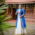 Sarayu Mohan Instagram - Onam on the way! @ansisiyad costume ♥️ @anoop_kumar_pixelhouse click ♥️ @meeramax_makeupartist_ makeover ♥️