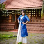 Sarayu Mohan Instagram - Onam on the way! @ansisiyad costume ♥️ @anoop_kumar_pixelhouse click ♥️ @meeramax_makeupartist_ makeover ♥️