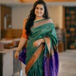 Sarayu Mohan Instagram - Revisiting a happy day♥️ Mua and costume My dearest @sassmakeovers_by_divya, Clicks @wedlark_weddings ♥️ Kannur