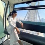 Sastika Rajendran Instagram - 🐇🤍 Styled by @swetha.raghul 🌸 #Sharjah #Peace #Ilt20 #Eyeoftheemirates #Thankyou #2023 Eye of the Emirates, Al Qasba Sharjah