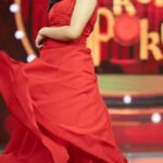Sastika Rajendran Instagram – Part Roses 🌹 Part Thorns 📌
❤️Red-dy/Ready for #JokerPoker!
Every Sunday at 9.30 PM only on @zeetamizh ❤️‍🔥
Outfit : @label_srii 
Behind the lens : @teamcreators ❤️
.
.
.
.
.

#instagood #photography #reels #reelsinstagram #reelitfeelit EVP Film City