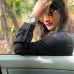 Sastika Rajendran Instagram – Ready to go! 🚘
