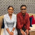 Sastika Rajendran Instagram – I think I left my heart there! 🍀🧿

எல்லா புகழும் @starsportstamil-கே 🪅

Second single #JiguJiguRail of #Maamannan releases today. ARR sir has done something he is never done before. 
The #mukkalamukabula kid in me is eager and excited for it. 🕺 

@arrahman @mariselvaraj84 

Also, watch them spill the beans on how, when and why this happened and their love for cricket on #CricketLive on @starsportstamil tomorrow 💫💫💫