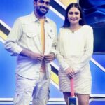 Sastika Rajendran Instagram – Debut IPL with the Don of IPL 
Thank you machan 💫
Thoroughly enjoying it. 
Taking all the learning from the legends. 
And being thankful for it. 

Styled by @mrignain for #TataIPL2023 on @starsportstamil 

நன்றி 🙏🏽🙏🏽🙏🏽 Mumbai