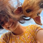 Sastika Rajendran Instagram – Missing this bitch a little extra today 🐶 👧 @scampitales ❤️❤️❤️ Coimbatore, Tamil Nadu