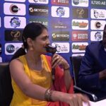 Sastika Rajendran Instagram - With the legends of the game 💫⭐️ #ALeagueApart #blessed #ilt20 Dubai International Stadium