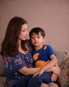 Saumya Tandon Instagram - My son woke up this morning and was very sad , he was scared of swimming pools which he believes is 500 ft deep on the terrace of his school and has sharks in it. Classic fear of unknown!.
Don’t we also in our lives feel the same! Imagining a  scary reality out of fear. 

I want to hear the tiniest and silliest things that trouble my baby, I give him proper attention , so that I can be his best friend he can share and open his heart out to, express without fear and learns to communicate. 

Such a joy bringing up a baby and so much extra responsibility if it’s a boy. 

The song might not exactly fit the situation but just love it and somehow has some pain which I can feel as I hear my baby’s trouble. 

#motherhood #enternallove #mamasboy💙