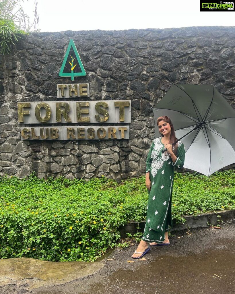 Sayantani Ghosh Instagram - Missing the lovely stay at @theforestclubresort ☘ Can't wait to revisit ... 💚 . @zuperhotels . #awayfromthecity #nature #peace #awayfromthehustleandbustle #tranquility #enjoy #love #lovefornature 💚