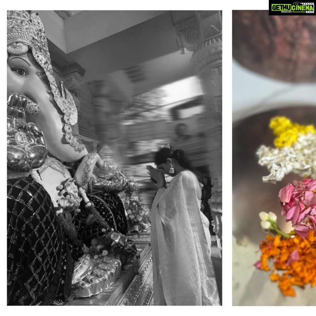 Sayli Patil Instagram - Love. Happiness. Modaks. Flowers. Colours. 🌸🌹💫🙏 10 days of Pure love:) गणपती बाप्पा मोरया