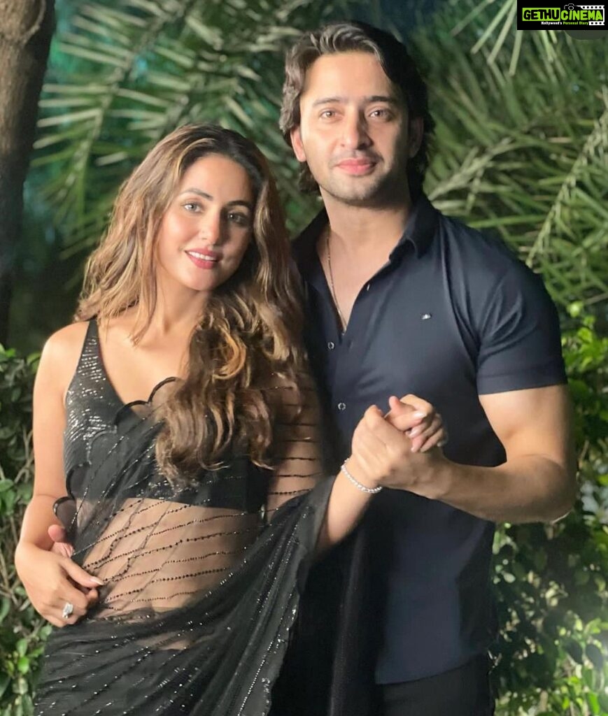 Shaheer Sheikh Instagram - So many memories and memorable songs later, love that with you it’s always ‘honesty’ over ‘niceness’ 🤓😂 To always keeping it real… happy birthday! Wishing you the best of everything life has to offer… today and everyday! @realhinakhan