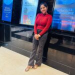Shalu Shammu Instagram - Maroon 🥰 #shalushamu #shalushamuvlogs #mall #beingme #positivevibes #only #bossbabe #womenentrepreneur Ea Mall Chennai