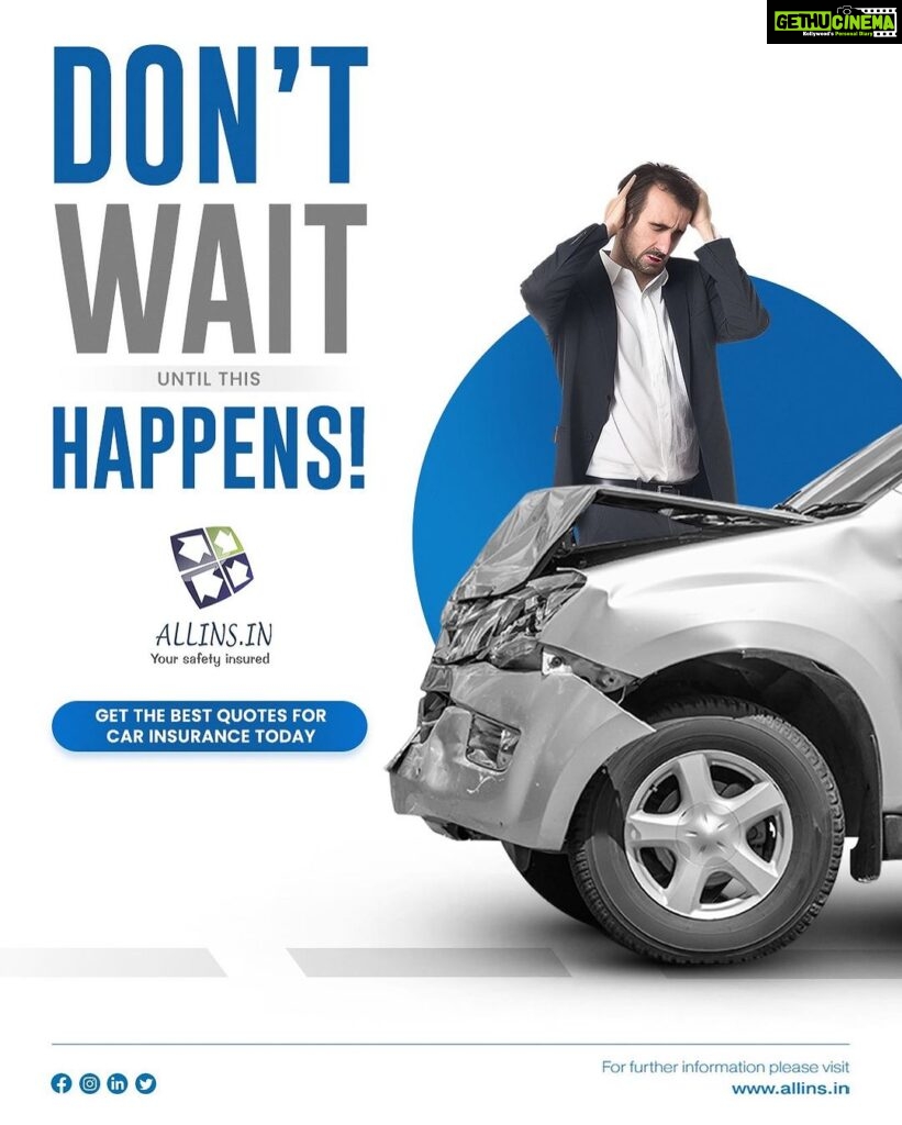 Shalu Shammu Instagram - Accidents may be unpredictable, but your coverage doesn't have to be. Get Insured Today! #InsuredForLife #CarInsurance #InsuranceCoverage #CarCoverage #DriveAssured #InsuranceMatters #Allins #InsuranceBroker #CoverageAssured