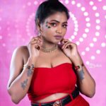 Shalu Shammu Instagram - ♥️♥️♥️ On Lens : @sathish_photography49 Dolled Up : @vinotha_makeupartist Wearing : @aks_le_couturier Stylist : @jansiranilakshmibai #shalushamu #shalushamuvlogs #happyvalentinesday #valentines #special #highfashion #concept #shoot #longhair #browngirl #♥️ Love Land