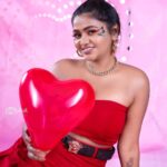Shalu Shammu Instagram - Happy Valentine’s Day Darling’s !!! 💋♥️ On Lens : @sathish_photography49 Dolled Up : @vinotha_makeupartist Wearing : @aks_le_couturier Stylist : @jansiranilakshmibai #shalushamu #shalushamuvlogs #happyvalentinesday #valentines #special #highfashion #concept #shoot #longhair #browngirl #♥️ Love Land