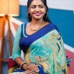 Shalu Shammu Instagram - Simple Ponnu 🥰 #shalushamu #shalushamuvlogs #xoxo #sareelove #ootd