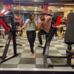 Shalu Shammu Instagram - Hella Fire @solidfitness07 Trained by : @thunivu_visu_ @raghav__367 Location : @solidfitness07 #shalushamu #shalushamuvlogs #fitness #motivation #solidfitness #gymgirl #transformation #believeinyourself