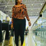 Shalu Shammu Instagram - Chennai International Airport ❣️ PC : @ashifash0 #shalushamu #shalushamuvlogs #candid #photography #airport #look #picoftheday #goldbag #aldoshoes #guesswatch Chennai Interernational Airport