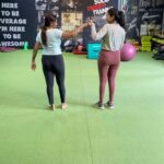 Shalu Shammu Instagram - Together, we can. ... Location @solidfitness07 . . #shalu #shalushamu #shalushamu_fc #shalushammu #shalushamuvlogs #shalushamuphotoshoot SolidFitness Purasaiwakkam