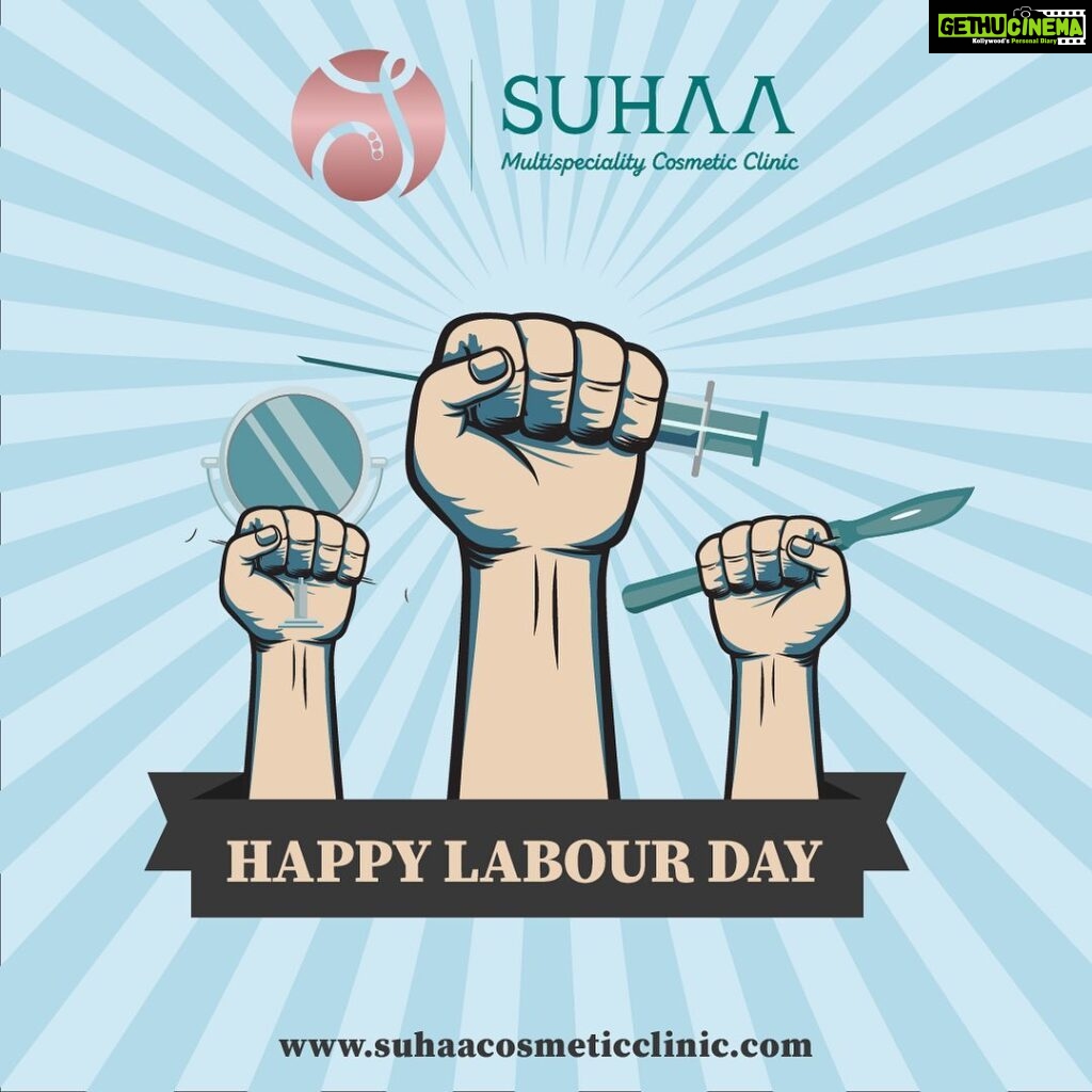 Shalu Shammu Instagram - “Without labour, nothing prospers. Wishing all workers across the world a “Happy Labour Day!” “Your Transformation, Our Passion” Book Your Appointment Today & Contact Us: 📞 - +91 8925723337 🌐 - WWW.SUHAACOSMETICCLINIC.COM #suhaamultispecialitycosmeticclinic #suhaacosmeticclinic #suhaaclinic #suhaa Suhaa Multispeciality Cosmetic Clinic