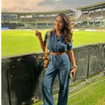 Sharanya Turadi Instagram - 🏏 Vizag Cricket Stadium