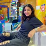 Sharanya Turadi Instagram - Playtime 🎳