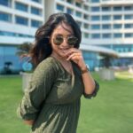 Sharanya Turadi Instagram - First time at Vizag! I see this city is strikingly similar to Chennai . The humid weather, the beach, the people with a warm smile, Except they got camels in the beach 🐪 I’m taking a ride before I leave this city 😝 #vizag #newplaces #travelwithme Vizag City