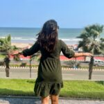 Sharanya Turadi Instagram - First time at Vizag! I see this city is strikingly similar to Chennai . The humid weather, the beach, the people with a warm smile, Except they got camels in the beach 🐪 I’m taking a ride before I leave this city 😝 #vizag #newplaces #travelwithme Vizag City
