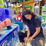 Sharanya Turadi Instagram - Playtime 🎳